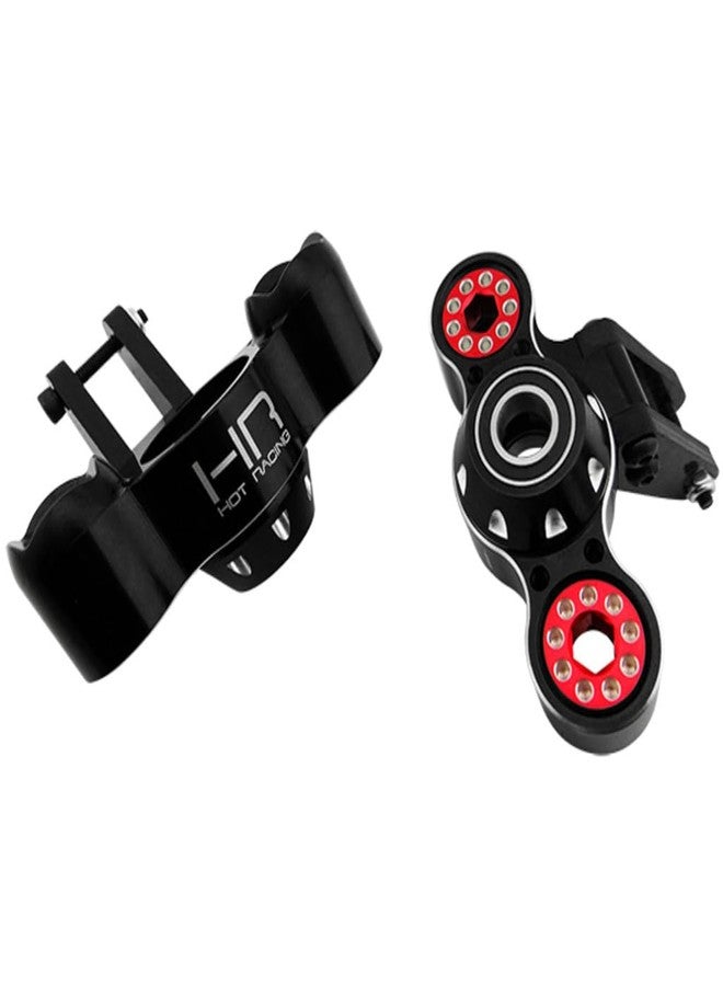 Hot Racing NRO21M01 Aluminum Steering Blocks w/HD Bearings - Fazon Bigrock Nero - Image 1